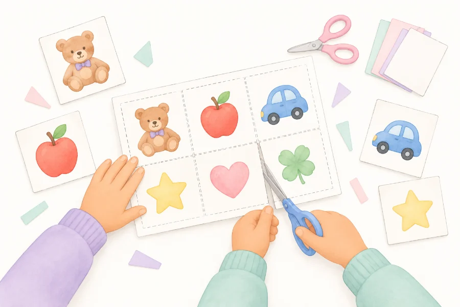 Printable Game Builder for kids