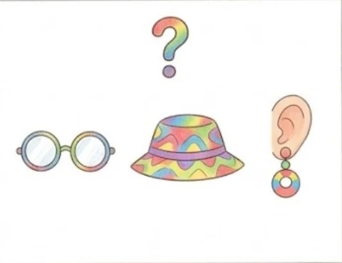 עגילים? כובע? משקפיים? – משחק קופסה לילדים עגילים? כובע? משקפיים? – משחק קופסה לילדים