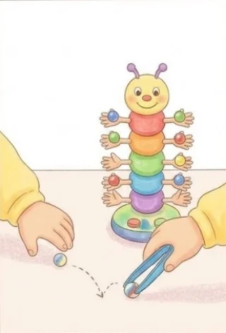 5A marble fell? Pick it up and try again. The first player to place 7… – Board game for kids