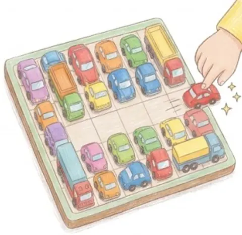 5המכונית האדומה יצאה? פתרתם את האתגר! עוברים לכרטיס הבא – משחק קופסה לילדים