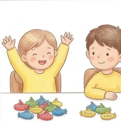 6כשנגמרות הצוללות - מי שאסף הכי הרבה מנצח! – משחק קופסה לילדים