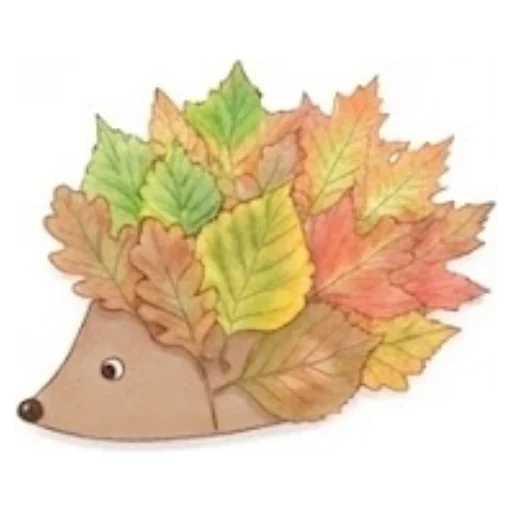 Leaf Hedgehog – Activity for kids