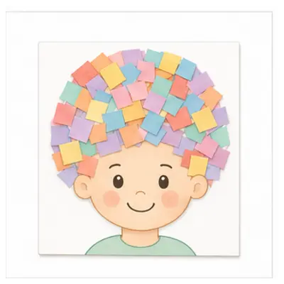 תספורת צבעונית – פעילות לילדים