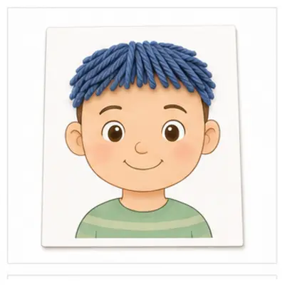 Give the Character a Haircut – Activity for kids