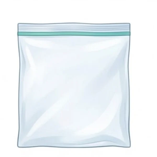 Large zip-top food bag – Ice Cream in a Bag – Recipe for kids
