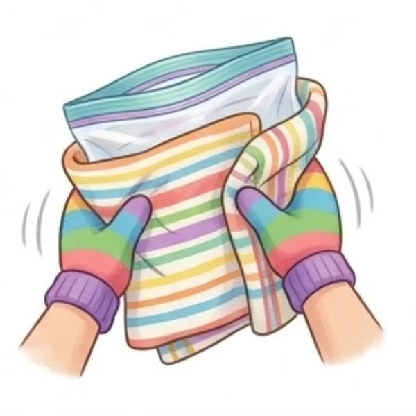 Shake the bag for about 15 minutes, until the ice cream firms up… – Ice Cream in a Bag – Recipe for kids