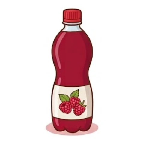 A quarter cup of raspberry syrup concentrate – Raspberry Slushie – Recipe for kids
