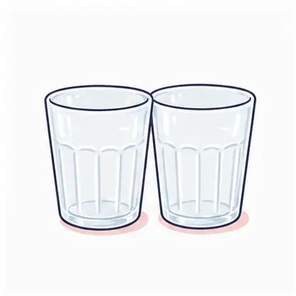 Two cups – Walking Rainbow – Science experiment for kids