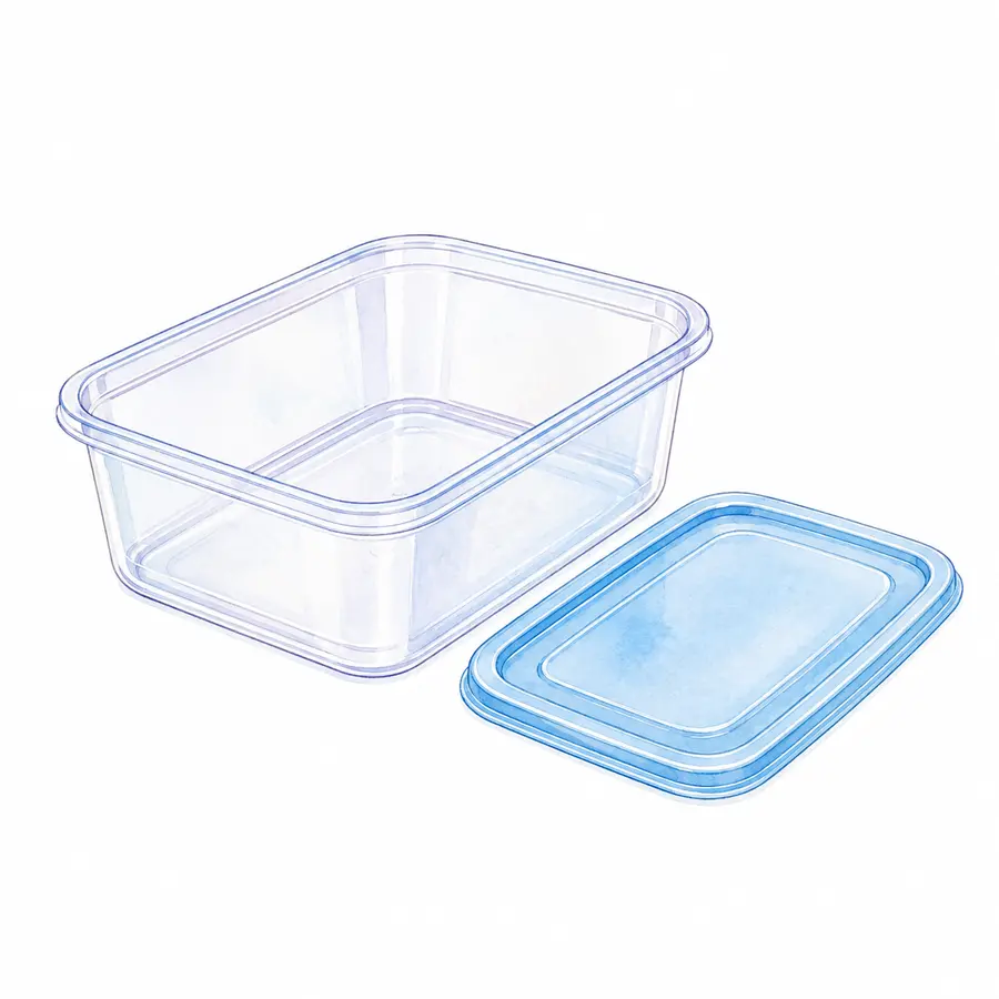 Plastic container with a lid – Homemade Ice Cream – Recipe for kids Plastic container with a lid – Homemade Ice Cream – Recipe for kids