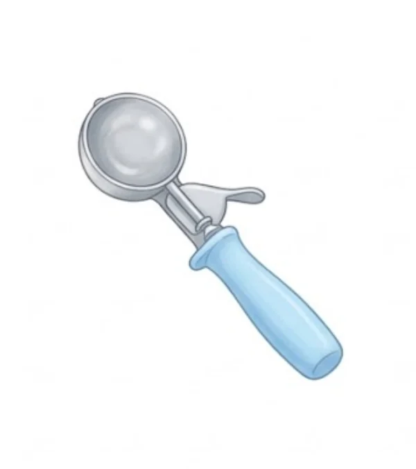 Ice cream scoop or large spoon – Milkshake – Recipe for kids