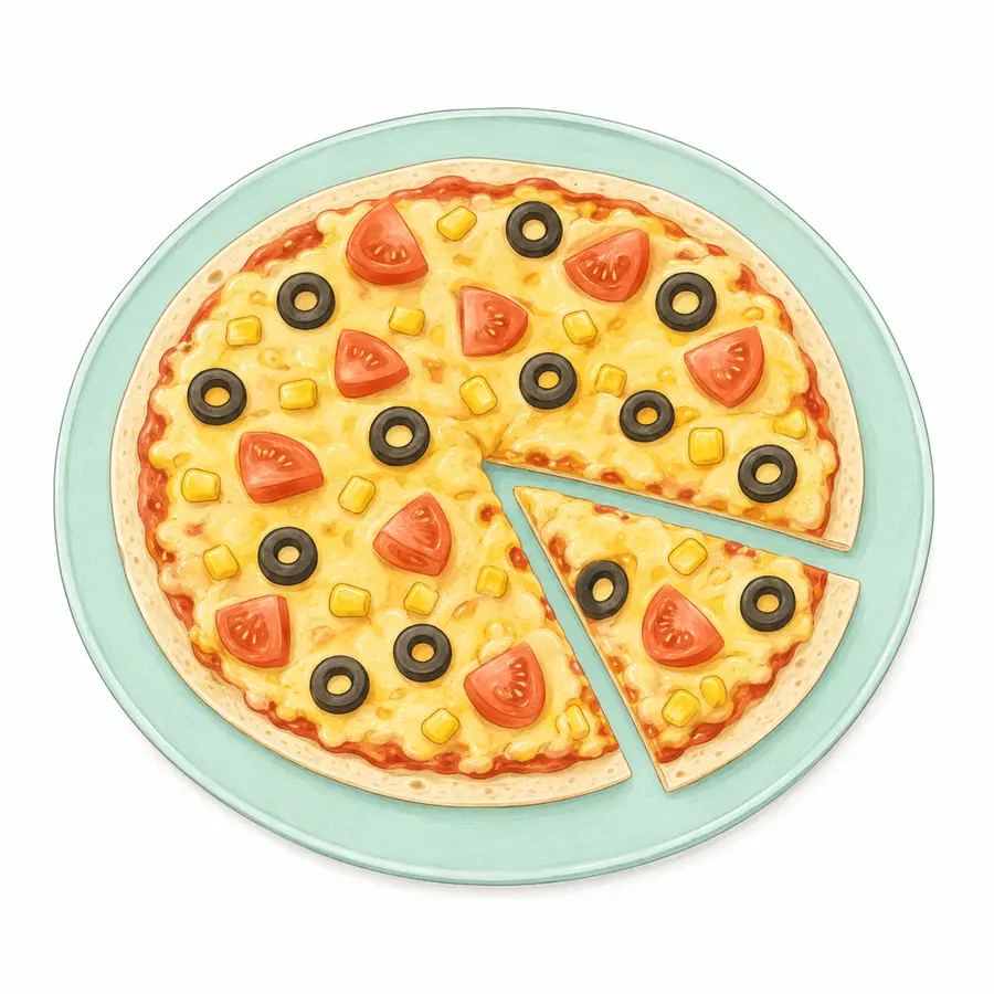 Tortilla Pizza – Recipe for kids