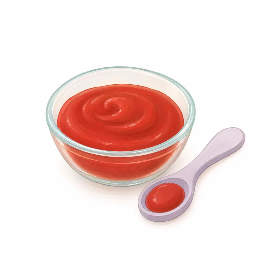 2 tablespoons ketchup – Tortilla Pizza – Recipe for kids