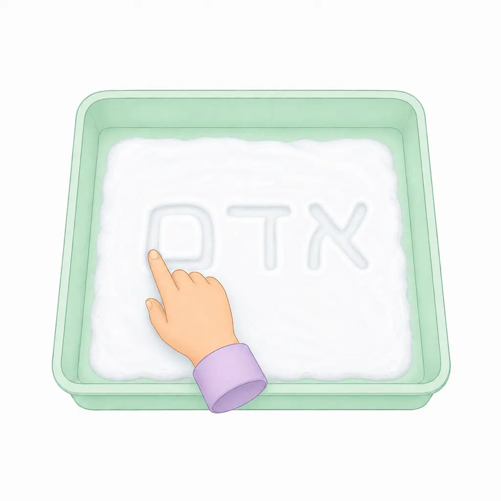 מי שרוצה - מנסה לכתוב את השם אות אחר אות – ציור וכתיבה בקצף – פעילות לילדים