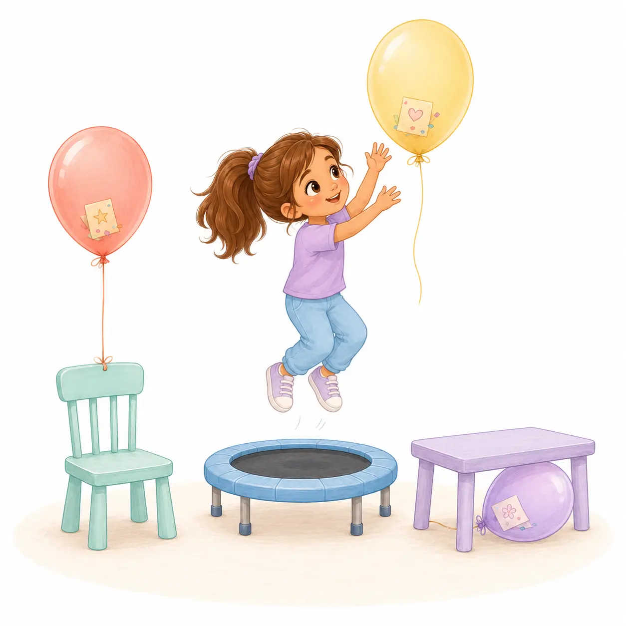 חוזרים על התהליך עם שאר הבלונים, כל פעם עם אתגר וכלי אחר – מסלול הבלונים – פעילות לילדים