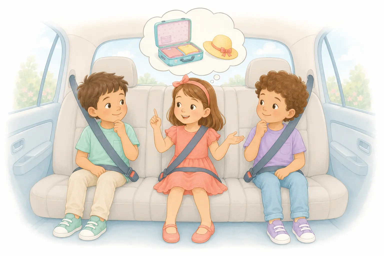 אני אורז מזוודה – משחק לילדים