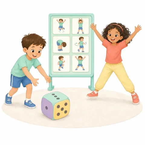 קוביית התרגילים – פעילות לילדים