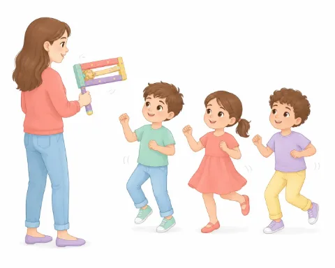 משחק הרעשנים – משחק לילדים
